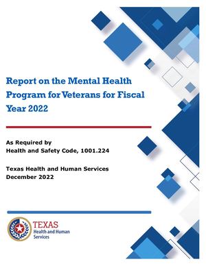 Texas Mental Health Program Veterans 2022