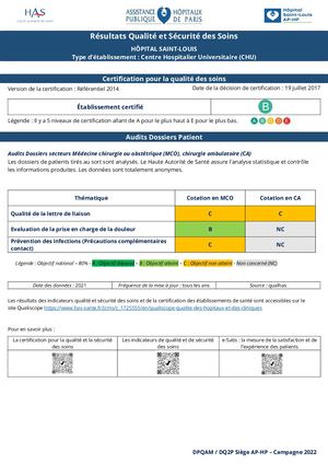 Affiche Certification IQSS Saint-Louis 2022 Vf