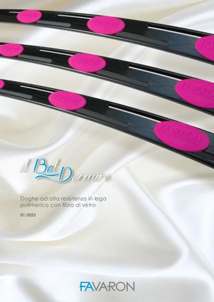 FAVARON -  Doghe in plastica per reti da letto