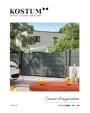 Catalogue Cadiou Kostum Portails Clotures Gardes Corps