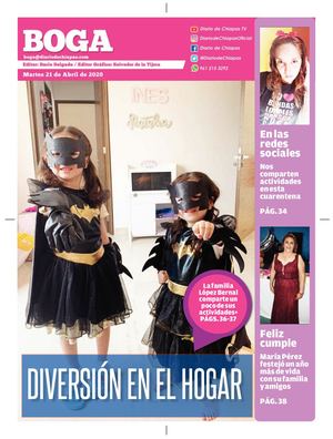 Boga 21 De Abril De 2020