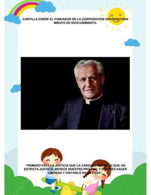 Cartilla Sobre El Fundador De Uniminuto (1)