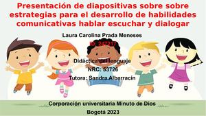 Parte 4 Cartilla Comunicacion Hablar, Escuchar Dialogar