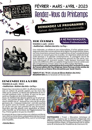 PROGRAMME FEV A AVRIL 2023