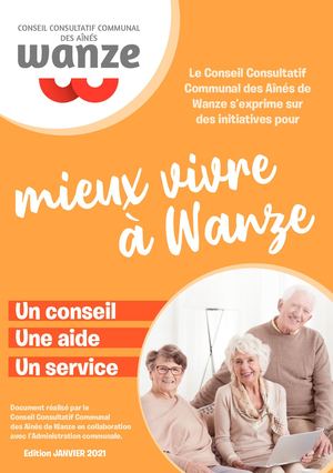 Mieux Vivre à Wanze... Un conseil, une aide, un service