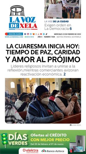 EDICIÓN DIGITAL #1404 del diario LA VOZ DE XELA