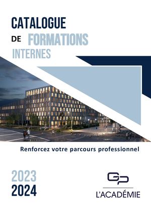 CATALOGUE FORMATIONS - FEVRIER 2023