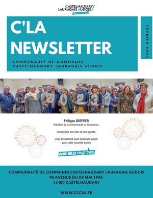 Newsletter Cccla Février 2023
