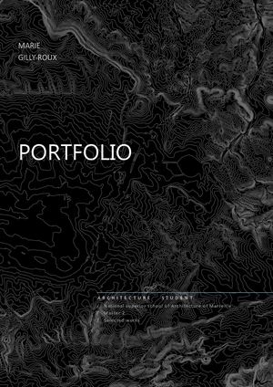 Portfolio Marie Gilly
