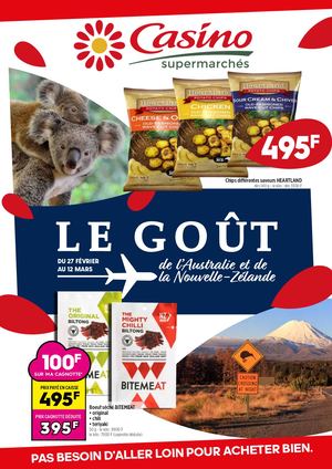 LE GOUT DE L'AUSTRALIE ET DE LA NZ