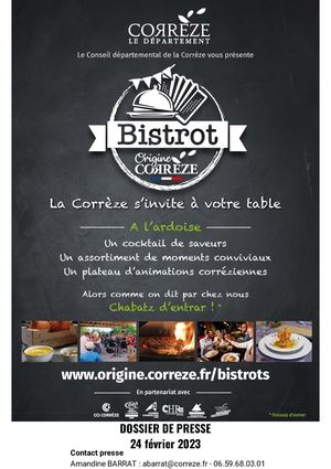 Lancement Bistrots Origine Correze