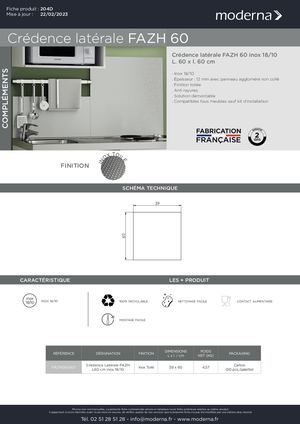 204D CREDENCE FAZH 60