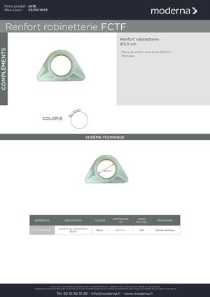201B_ RENFORT ROBINETTERIE FCTF