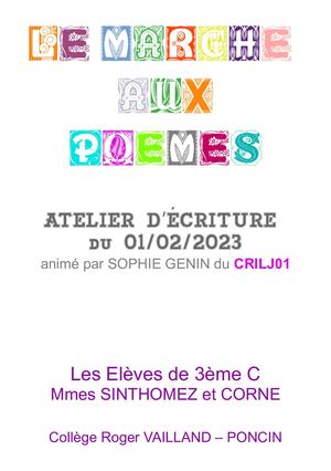 Le marché aux Poèmes