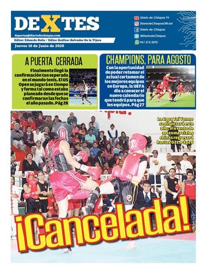 Deportes, Cultura, Show 18 De Junio De 2020