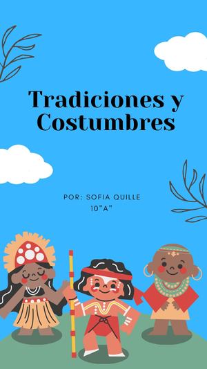 COSTUMBRES Y TRADICCIONES