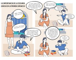 Historieta didáctica segunda lengua
