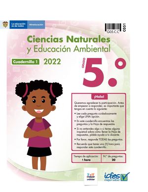 Cuadernillo Ciencias Naturalesy Educacion Ambiental 5 1