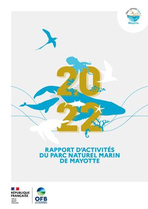 Rapport d'activités 2022 du Parc naturel marin de Mayotte