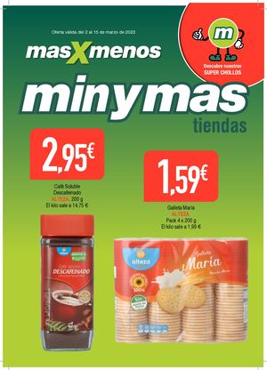 Oferta Válida Del 2 Al 15 De Marzo De 2023 - Minymas Tiendas