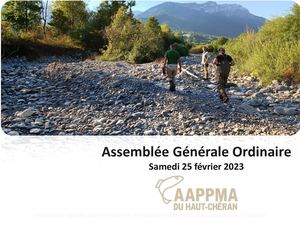 Rapport Moral 2022 de l'AAPPMA du Haut Chéran