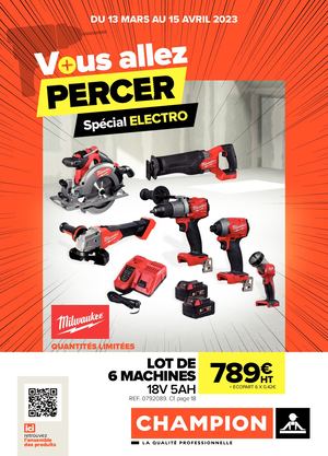 Opération Vous allez percer spécial ELECTRO