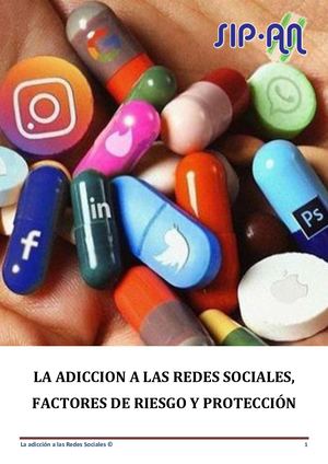 10-23 LA ADICCIÓN A LAS REDES SOCIALES, FACTORES DE RIESGO Y PROTECCIÓN