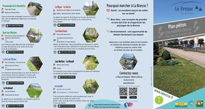 Dépliant Pieton La Bresse 2022 Bd