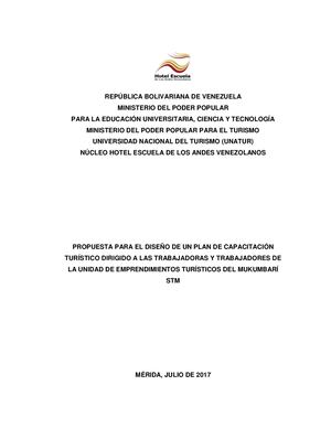 INFORME N°1511 PASANTIA ADMINISTRATIVA  TRABAJO DE GRADO 2017