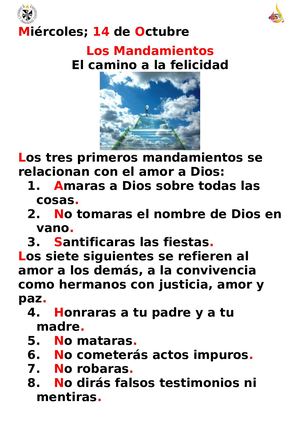 Los Mandamientos