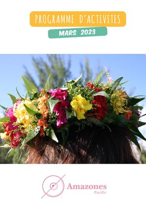 PROGRAMME DES ATELIERS - MARS 2023