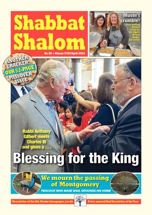 Shabbat Shalom No 58 April 2023
