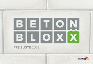 WTB Betonbloxx Preisliste 2023