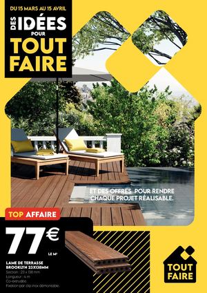 DES IDÉES POUR TOUT FAIRE! Mars 2023