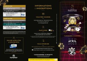 Leaflet 3 Volets 105x210 Programme Tournoi Poker Cannes Fevrier 2023 Web