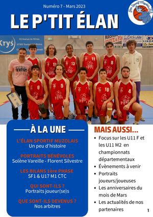 Le P'tit Élan Mars 2023
