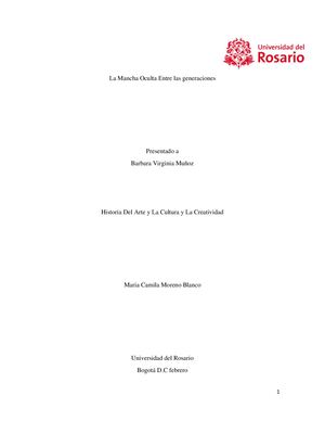 Ensayo Arte Violencia Colombia Pdf