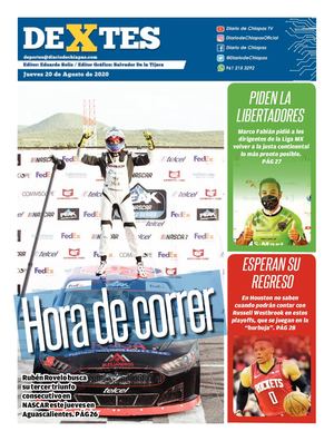 Deportes, Cultura, Show 20 De Agosto De 2020
