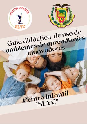 Guía Pedagógica De Rincones Centrol Infantil Sembrando Libertad y Conocimiento