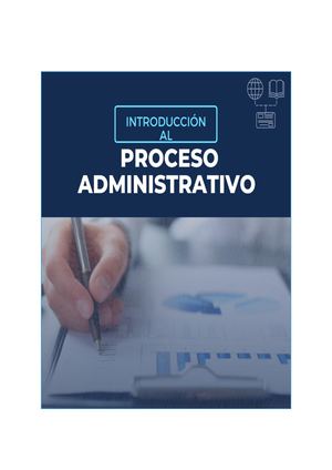 Introducción Al Proceso Administrativo