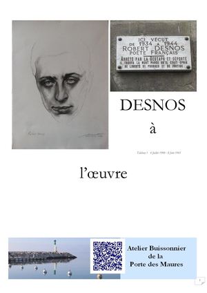 Desnos à l'oeuvre