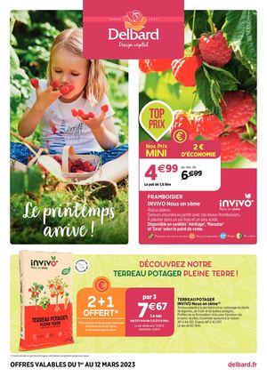 Tract Mars 2023 - Delbard Melle/Delbard Ruffec/Delbard Thouars