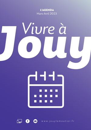VIVRE À JOUY - L'AGENDA - MARS-AVRIL 2023