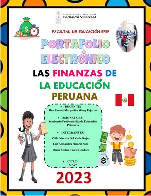 Capitulo IV Las Finanzas De La Educación Peruana