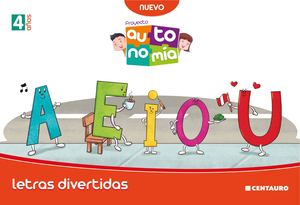 AUT Letras Divertidas 4 Años
