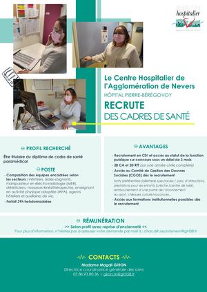 Flyer Recrutement Cadres