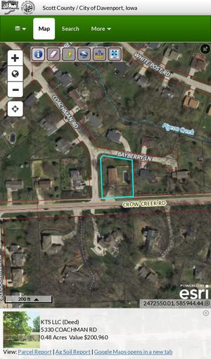 Beacon - Scott County  City Of Davenport, Iowa - Map