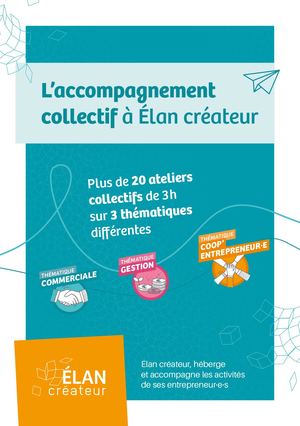 Les ateliers d'Elan Créateur en 2023