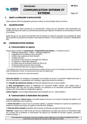 PR25 E Communication Interne Et Externe