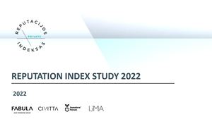 Reputation Index Study 2022